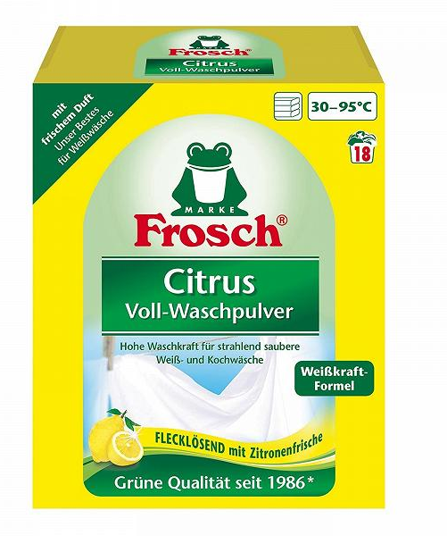 FROSCH Пральний порошок-концентрат Цитрус 1450г